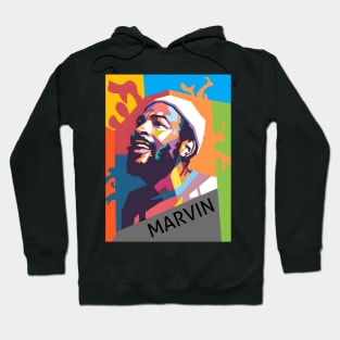 Marvin gaye wpap pop art Hoodie